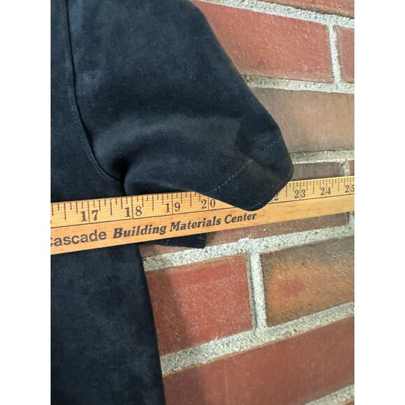 Velvet by Graham & Spencer Black Suede‎ Shift Dress - Women's Size Medium - Picture 7 of 7